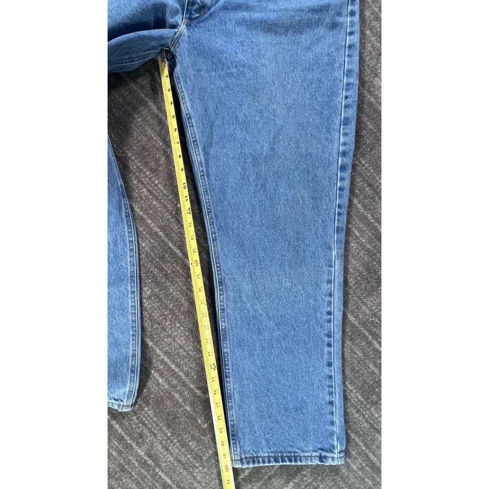 Carhartt Men’s Traditional Fit Work Blue Jeans 5 Pocket B18 STW 46 X 32